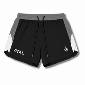Momentum Short 6" - Gray/Cream