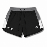 Momentum Short 6" - Gray/Cream