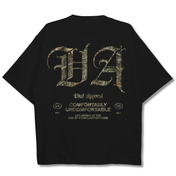 Oversized Pump Cover T-Shirt - Black/Woodland VA