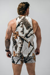 Cut Off Tank - Snow Camo