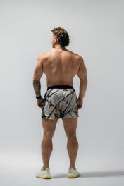 Combat Mesh Shorts 5" - Snow Camo OE