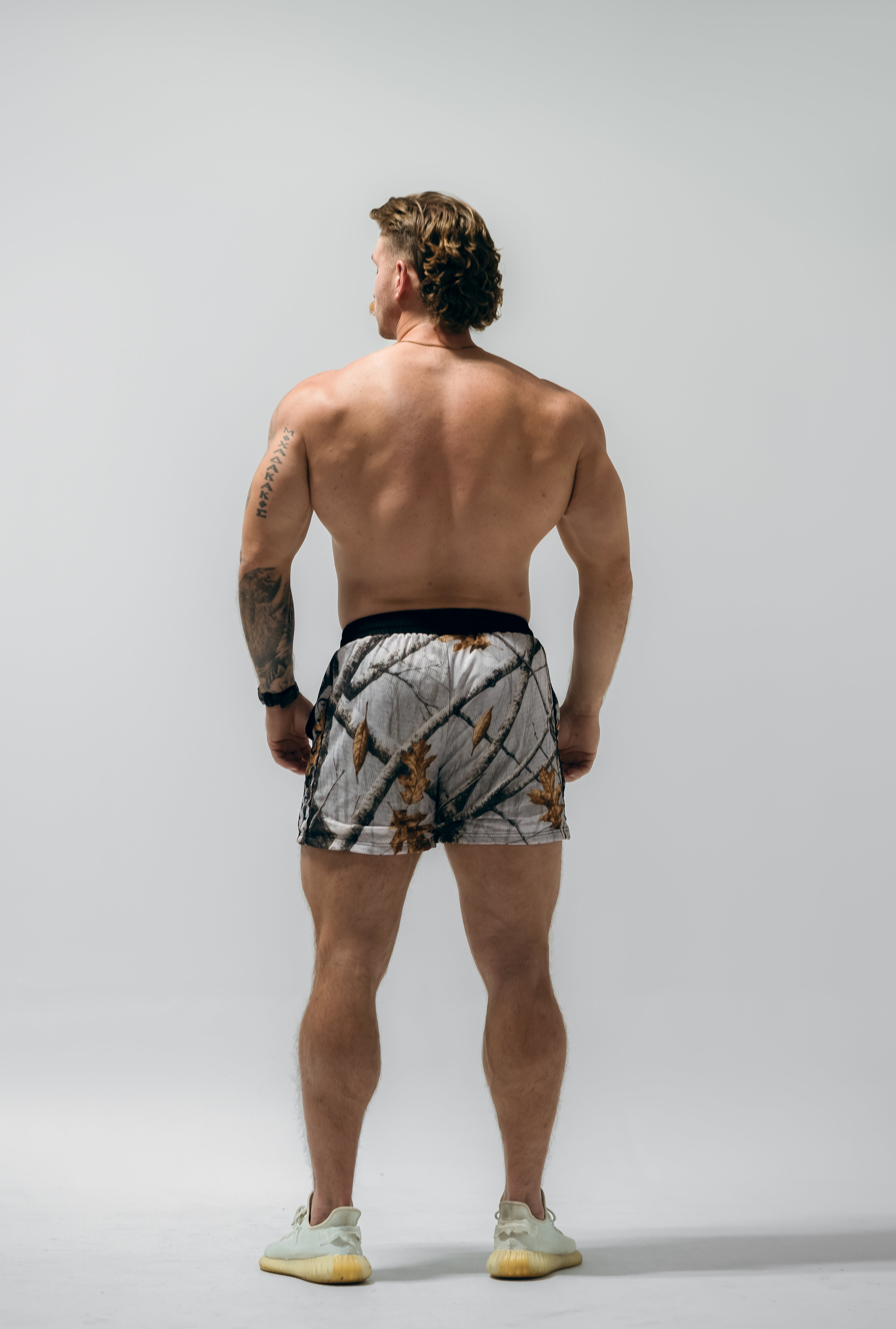 Combat Mesh Shorts 5" - Snow Camo OE