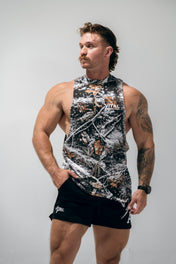 Cut Off Tank - Arctic Camo