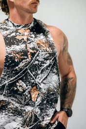 Cut Off Tank - Arctic Camo