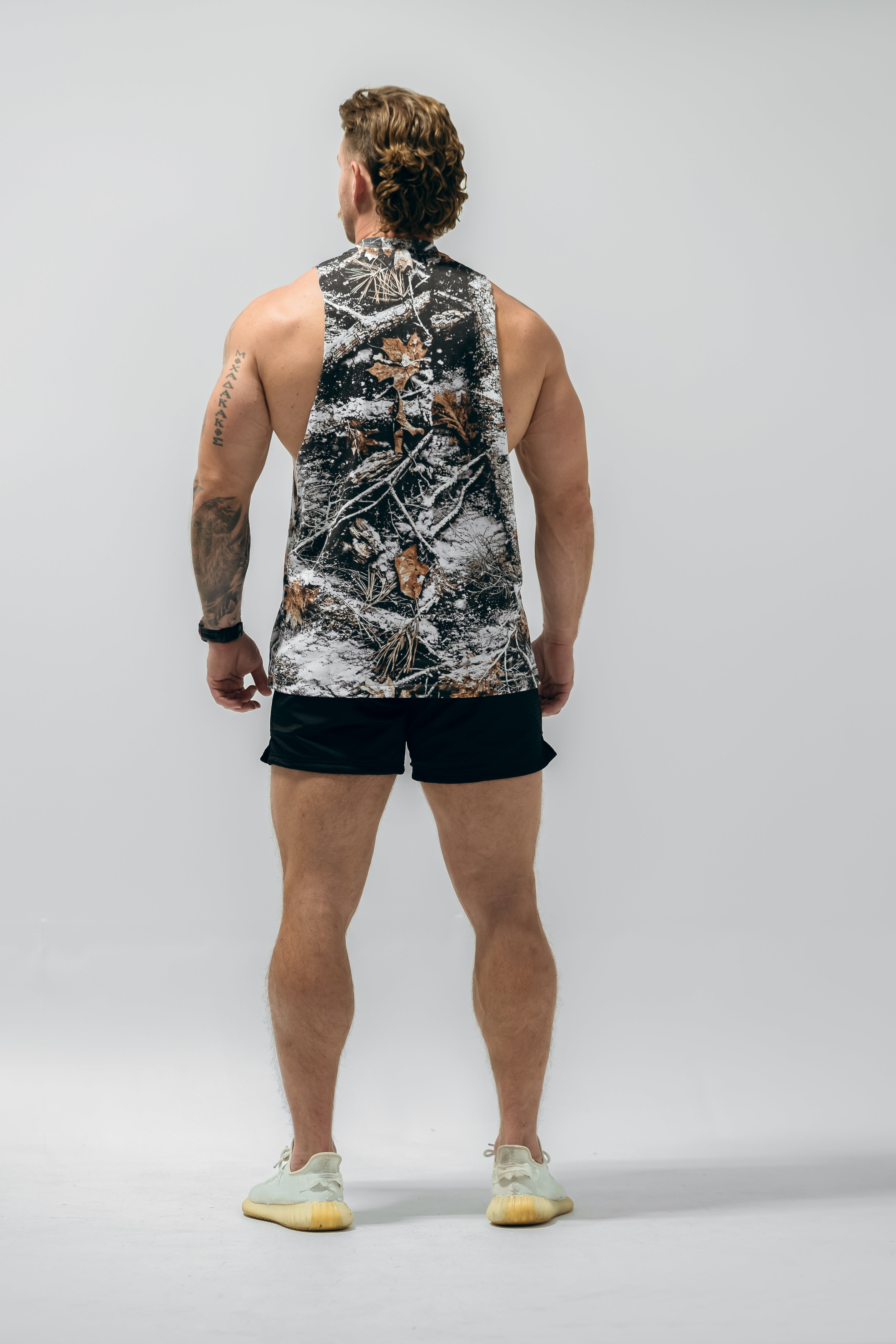 Cut Off Tank - Arctic Camo