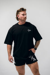 Oversized Pump Cover T-Shirt - TTP Distressed White