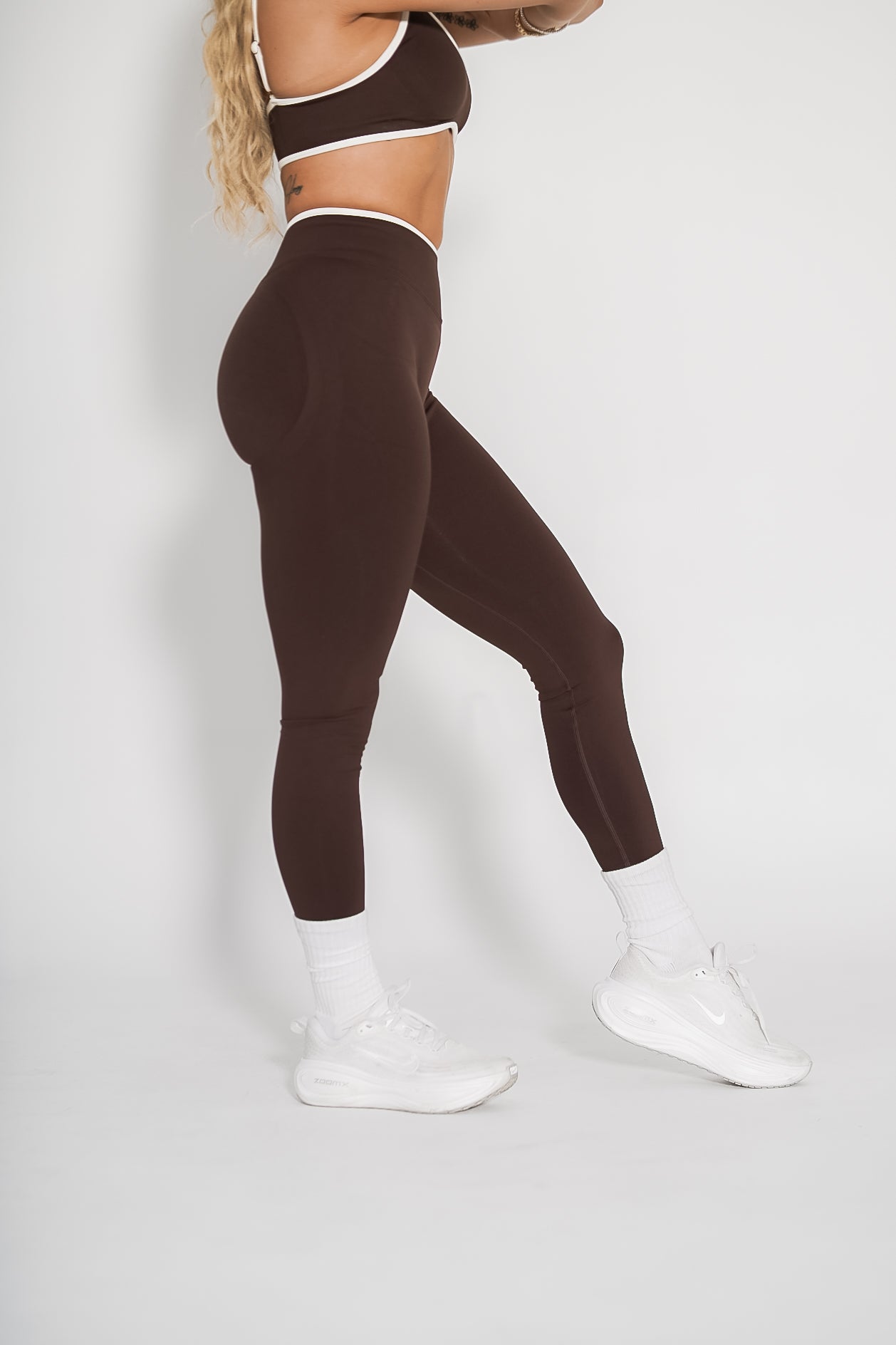 Luxe Scrunch Butt Leggings - Mocha