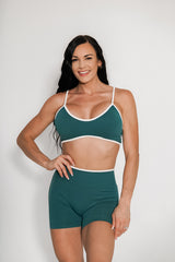 Luxe Tempo Bra - Teal