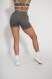 Luxe 4" Scrunch Butt Shorts - Slate