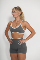 Luxe Tempo Bra - Slate