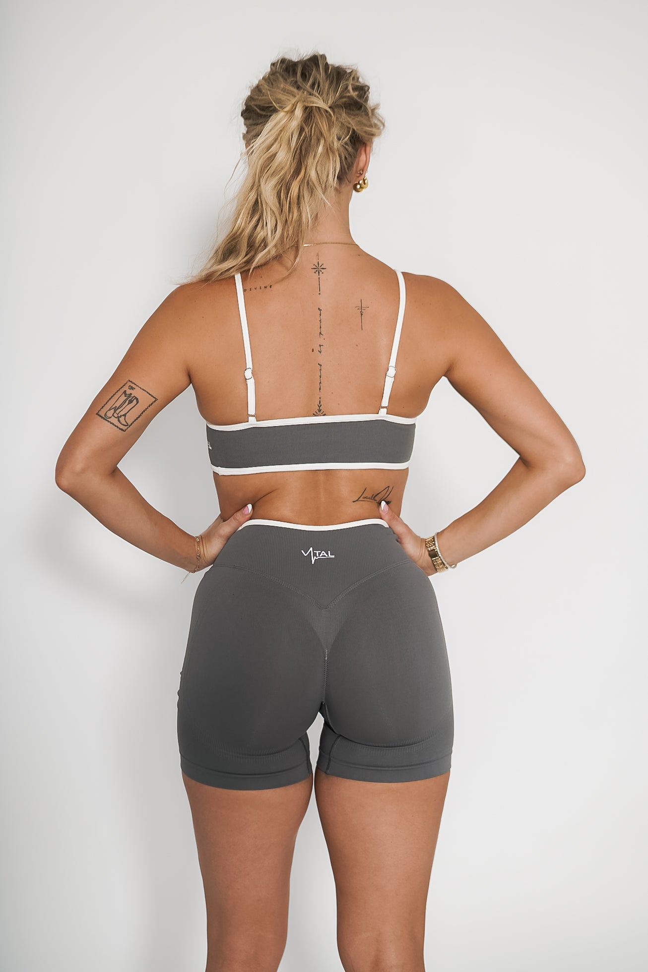 Luxe Tempo Bra - Slate