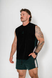 Momentum Cut Off Tank - Forest/Slate