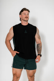 Momentum Cut Off Tank - Forest/Slate