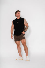 Momentum Cut Off Tank - Mocha/Sand