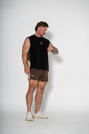 Momentum Cut Off Tank - Mocha/Sand