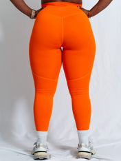 Resilient Pocket Leggings - Orange