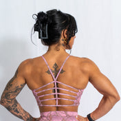 Elevate Bra - Pink Camo