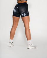 Pinnacle Seamless 4" Scrunch Butt Shorts - Galaxy