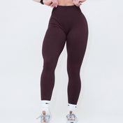 Seamless High Waist Leggings Espresso 