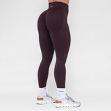 Pinnacle Scrunch Butt Legging - Espresso