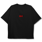Oversized Pump Cover T-Shirt - What Doesn't Kill You Black/Red
