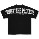 Oversized Pump Cover T-Shirt - TTP Distressed White