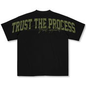 Oversized Pump Cover T-Shirt - TTP Distressed Olive