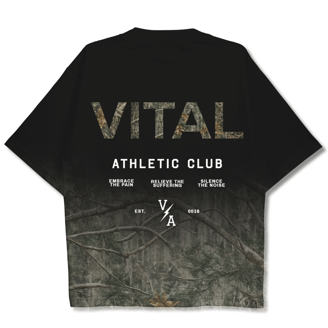 Oversized Pump Cover T-Shirt - Vanish T