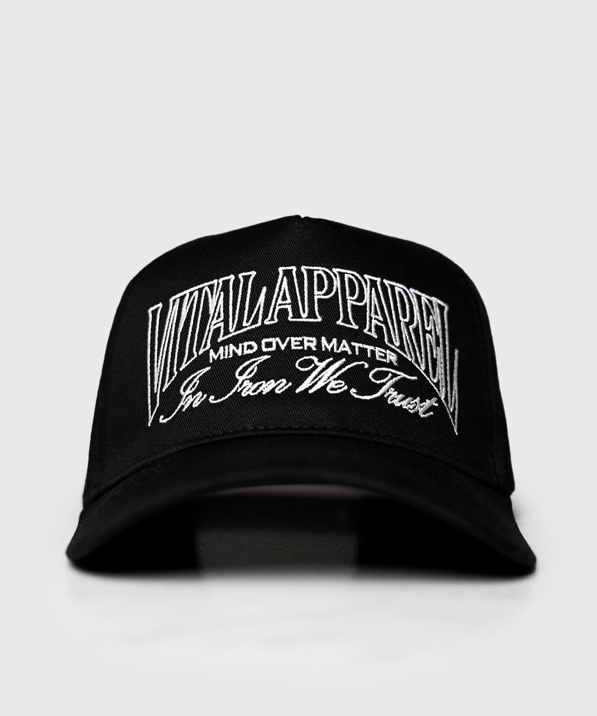 A Frame Snapback Hat - Black MOM - VITAL APPAREL