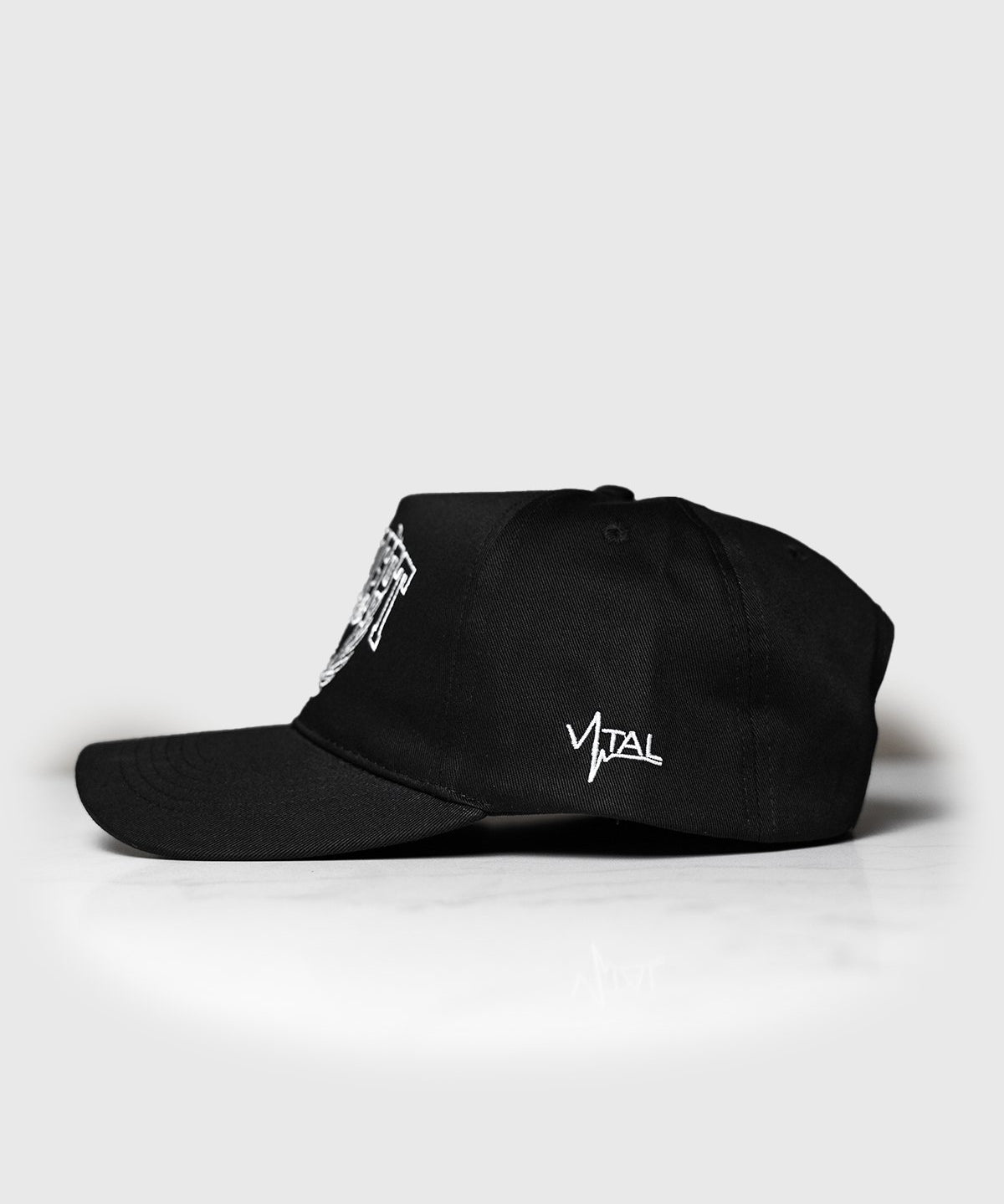 A Frame Snapback Hat - Black Vital Dept. - VITAL APPAREL