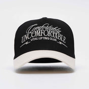 A Frame Snapback Hat - Black/Off - White CUC - VLC - VITAL APPAREL