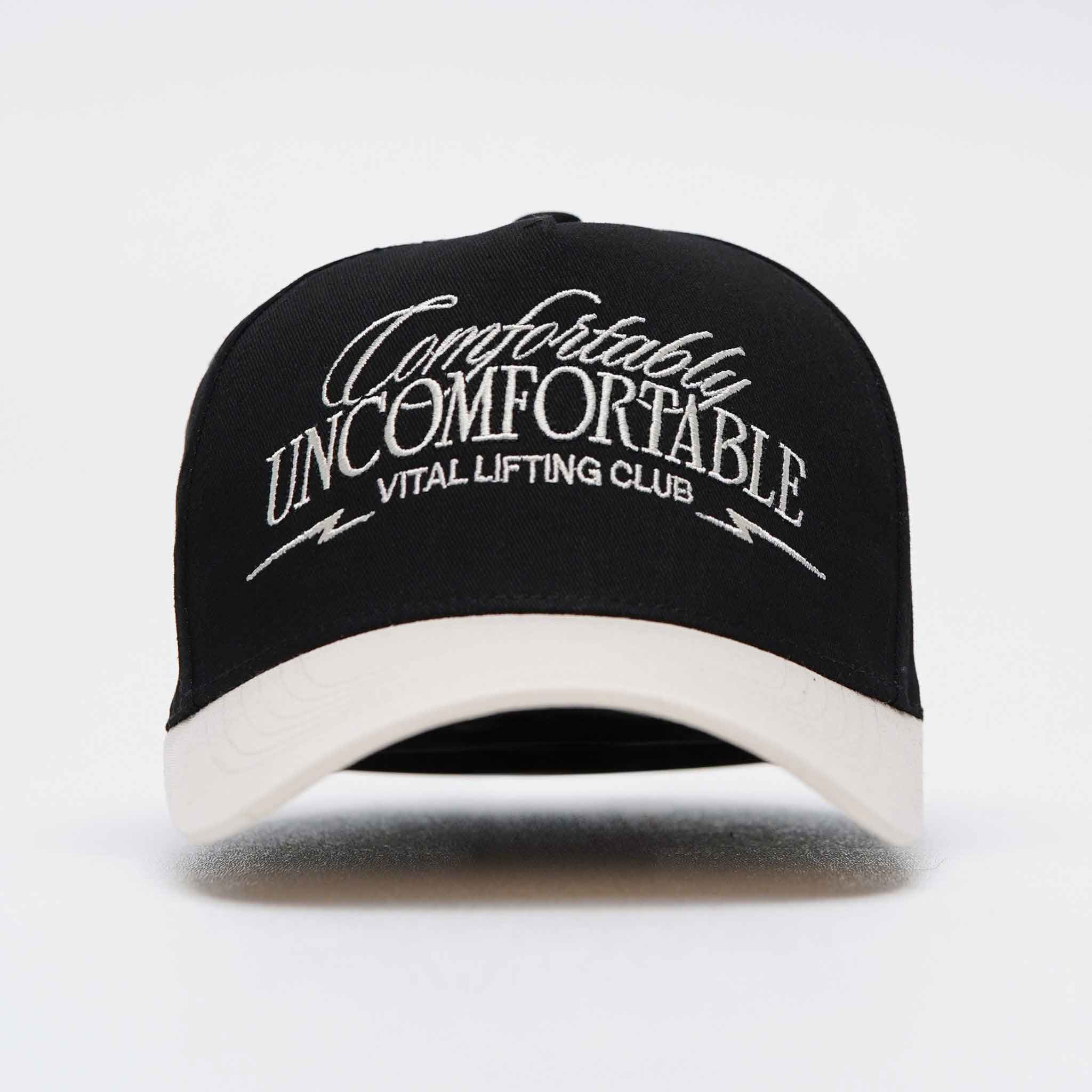 A Frame Snapback Hat - Black/Off - White CUC - VLC - VITAL APPAREL