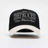A Frame Snapback Hat - Black/Off-White VAC-Trust the Process