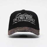 A Frame Snapback Hat - Black/Woodland Camo CUC-VLC