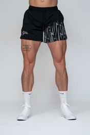 Combat Mesh Shorts 5" - Black Energy Unisex - VITAL APPAREL