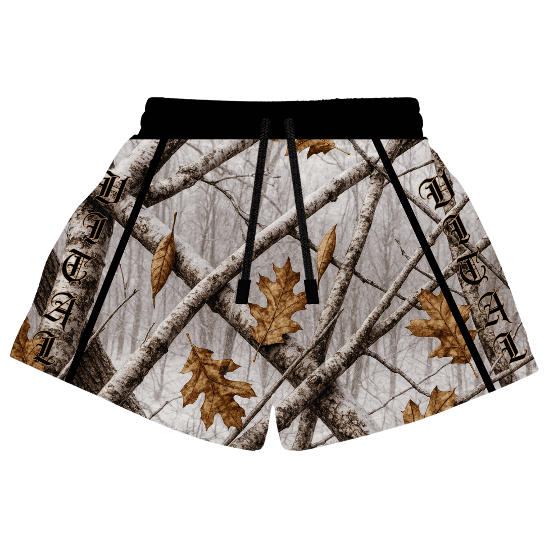 Combat Mesh Shorts 5" - Snow Camo OE - VITAL APPAREL