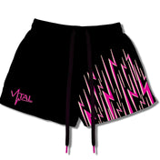 Combat Mesh Shorts 5.5" - Pink Energy - VITAL APPAREL