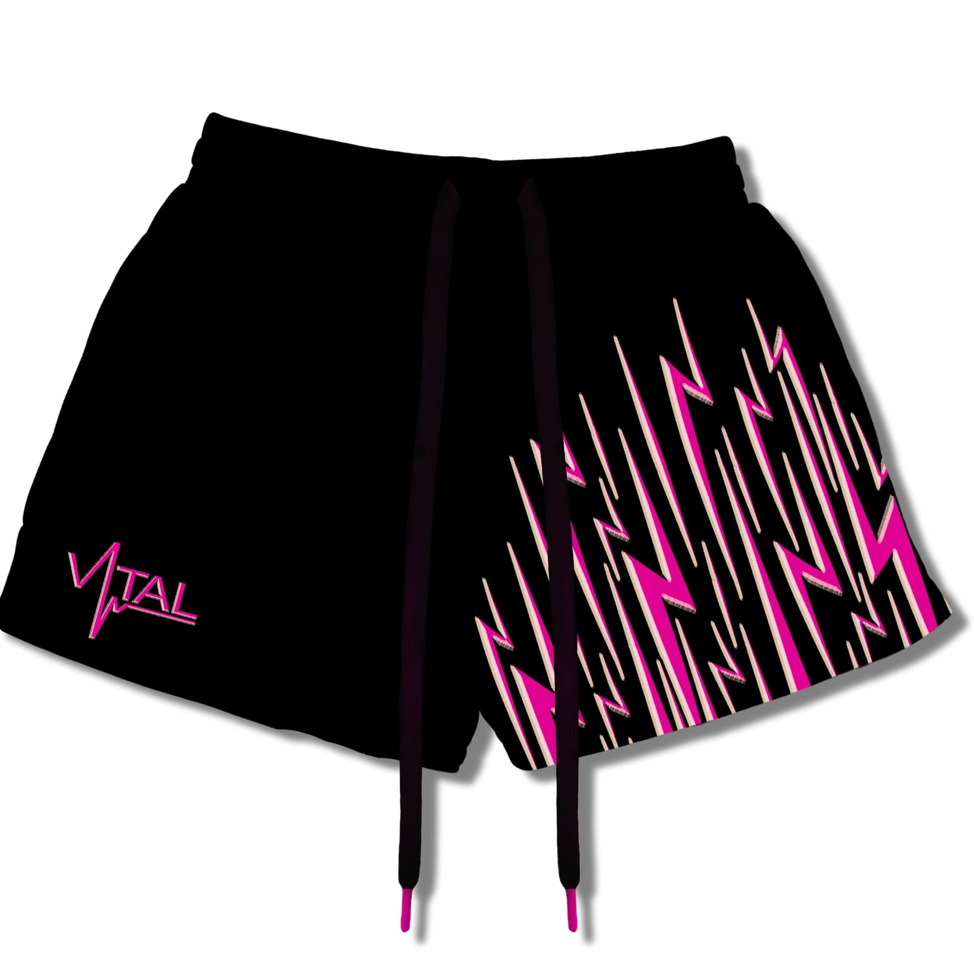 Combat Mesh Shorts 5.5" - Pink Energy - VITAL APPAREL