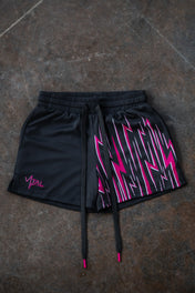 Combat Mesh Shorts 5.5" - Pink Energy (Dropping 08/18 4pm CST) - VITAL APPAREL