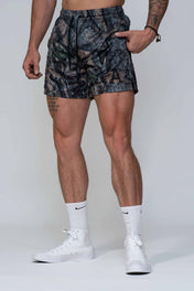 Combat Mesh Shorts 5.5" - Woodland Camo - VITAL APPAREL