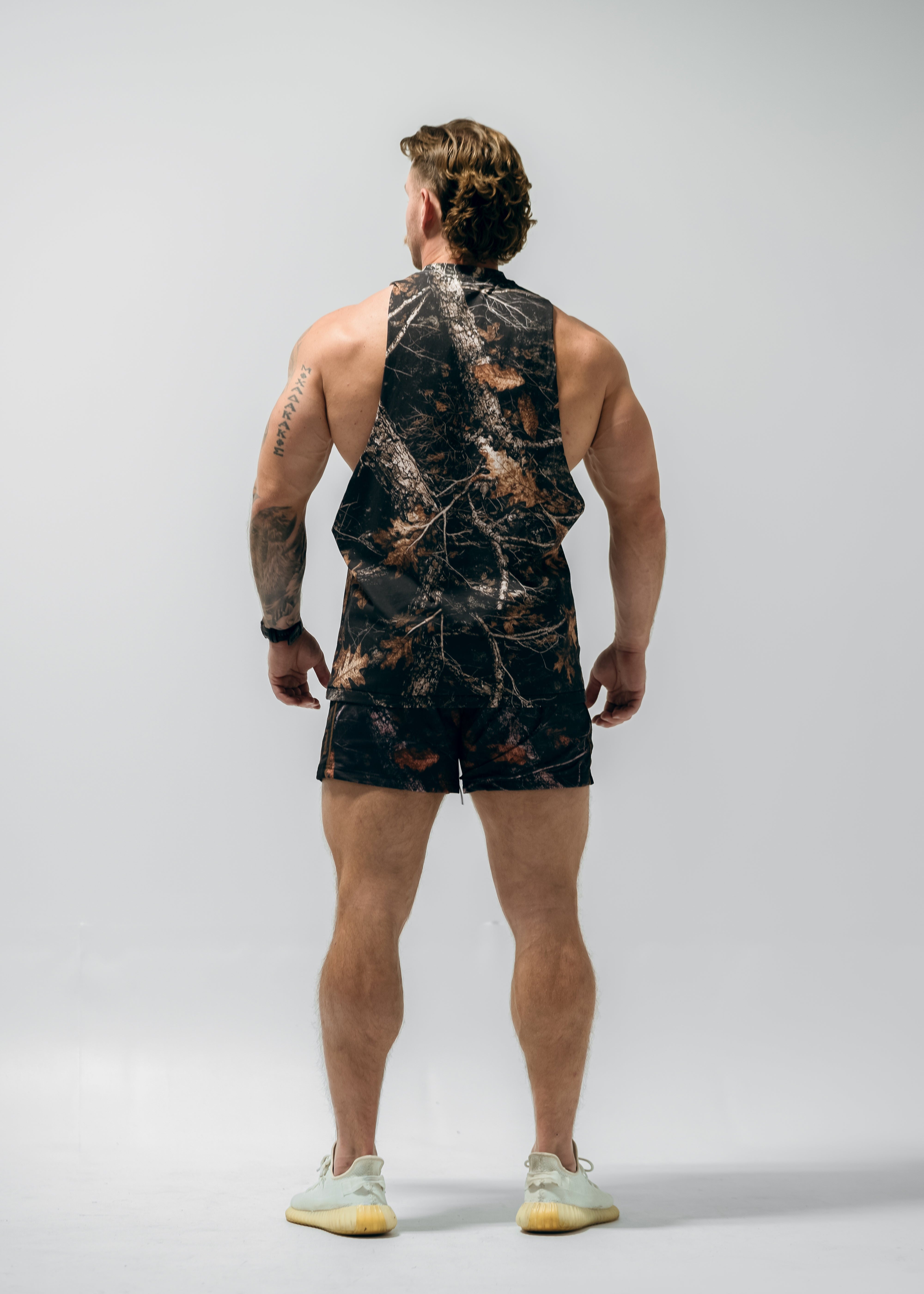 Cut Off Tank - Black Camo - VITAL APPAREL