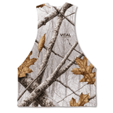 Cut Off Tank - Snow Camo