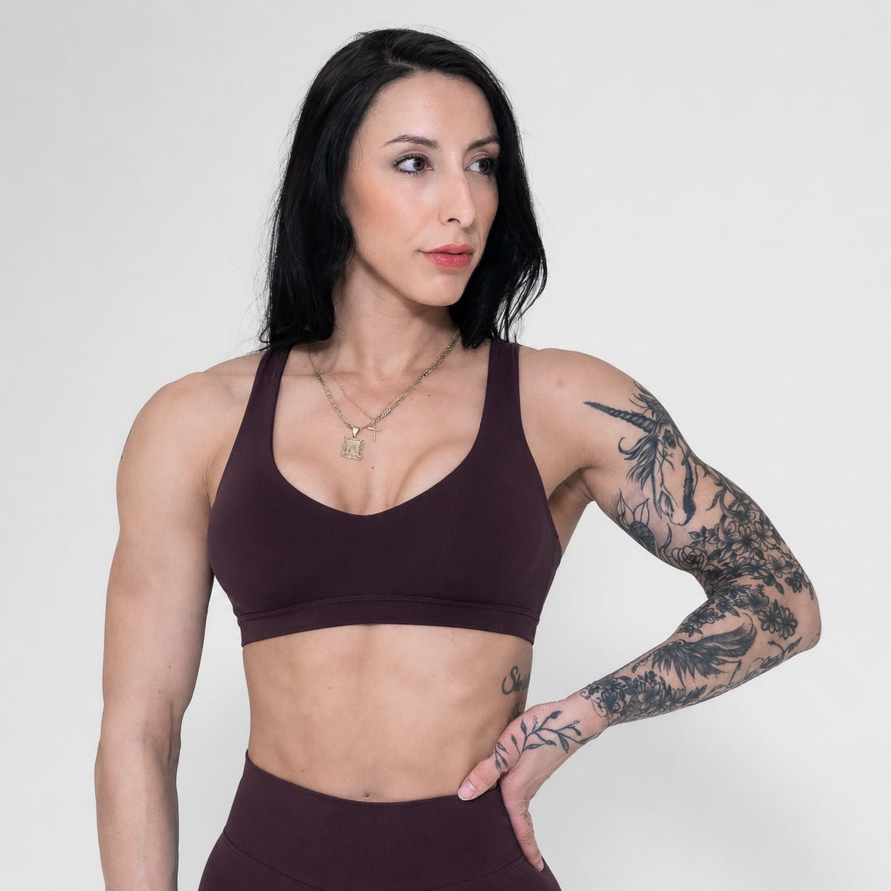 Dynasty Bra - Espresso - VITAL APPAREL