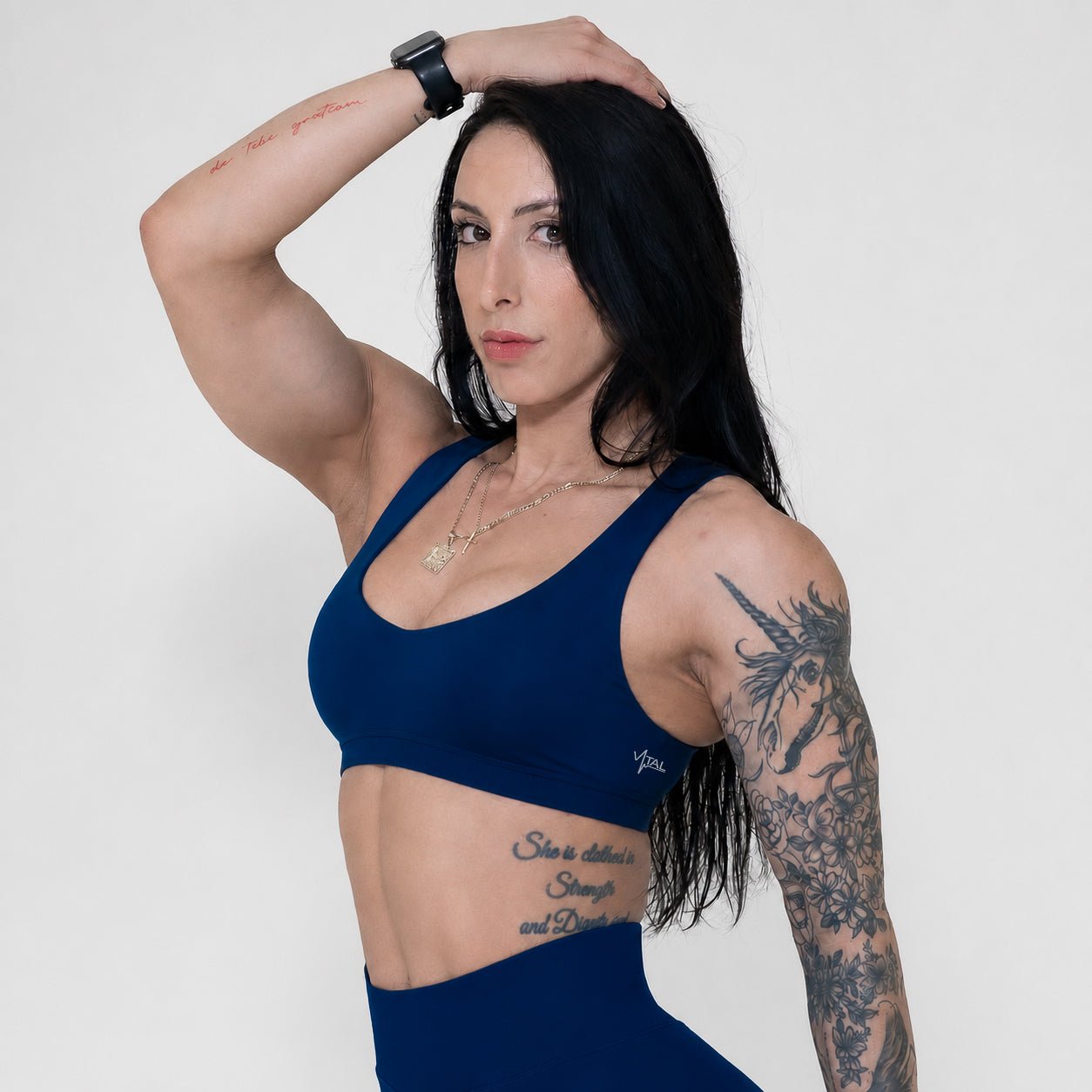Dynasty Bra - Midnight - VITAL APPAREL