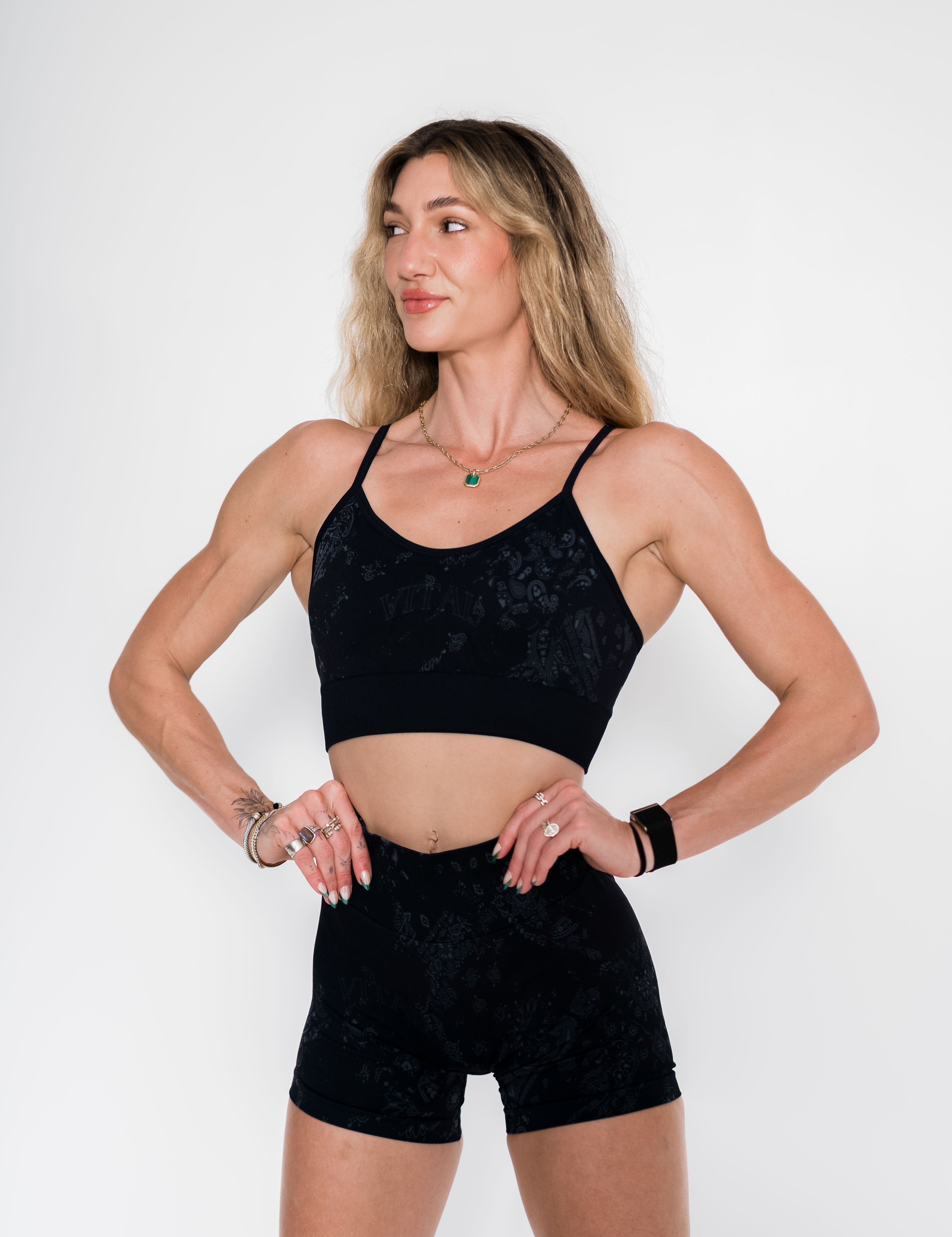 Elevate Bra - Grunge Paisley - VITAL APPAREL