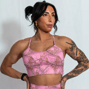 Elevate Bra - Pink Camo - VITAL APPAREL