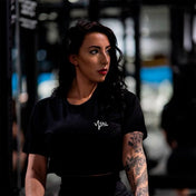 Fitted Crop T-Shirt - Comfortably Uncomfortable - VITAL APPAREL