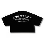 Fitted Crop T-Shirt - Comfortably Uncomfortable - VITAL APPAREL