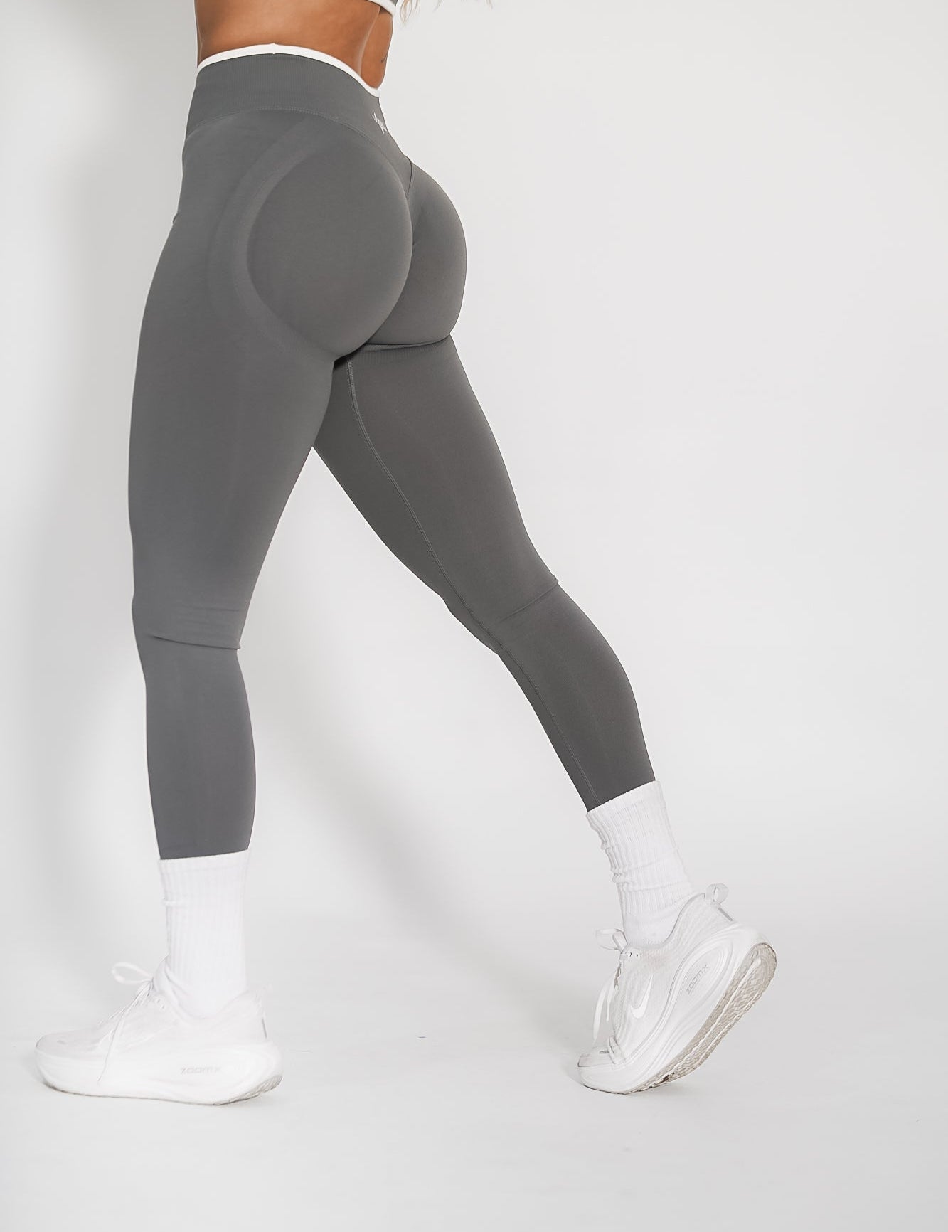 Luxe Scrunch Butt Leggings - Slate - VITAL APPAREL