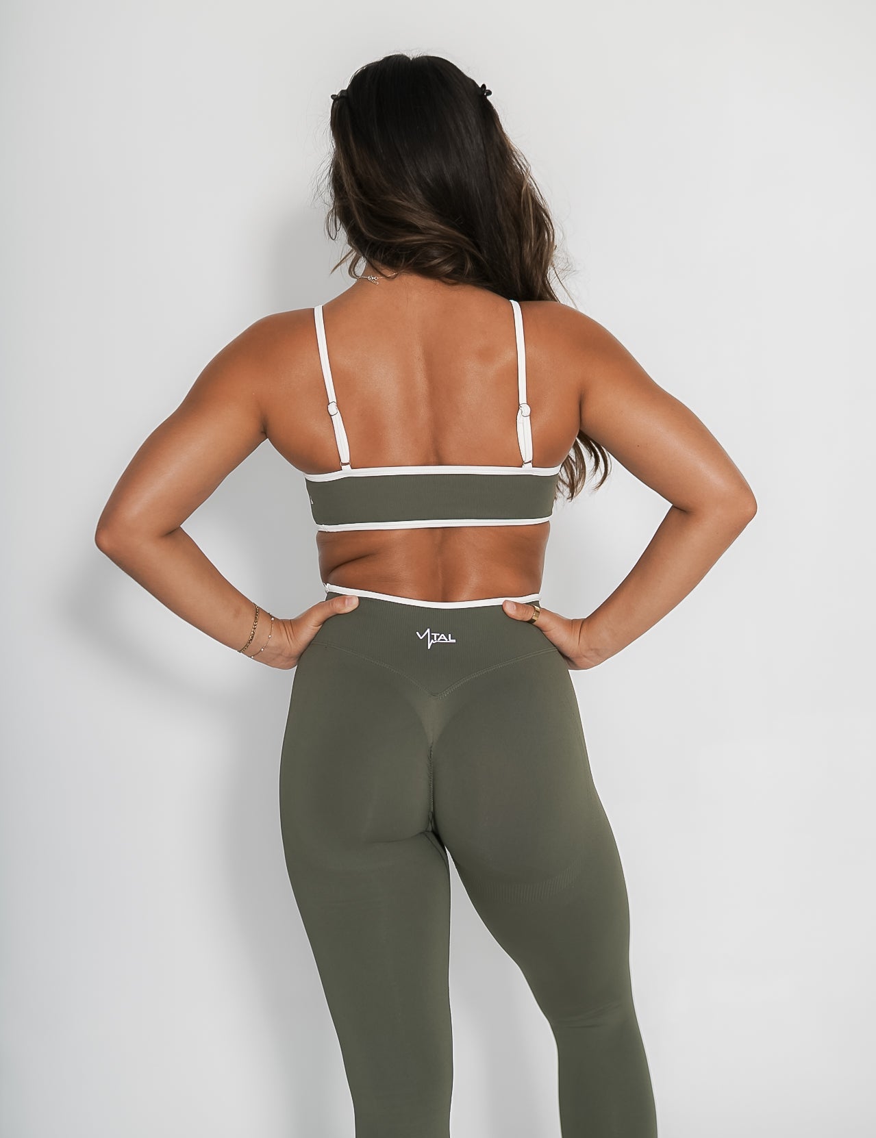 Luxe Tempo Bra - Moss Green - VITAL APPAREL
